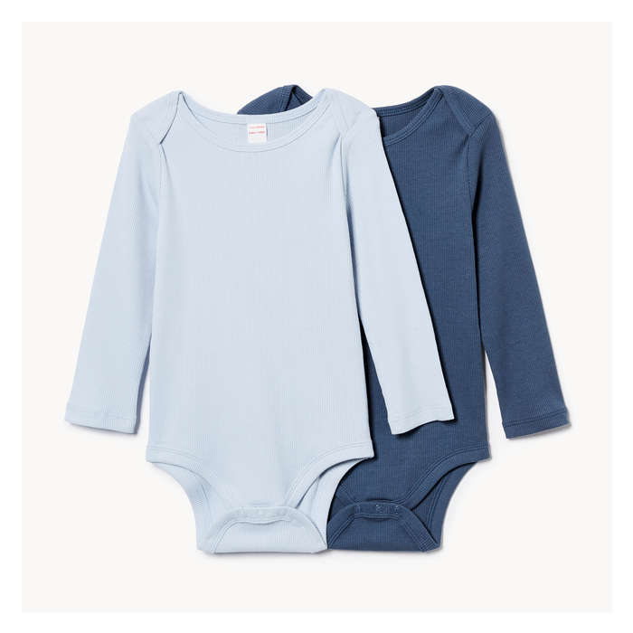Baby Boys' 2-Pack Rib Bodysuit